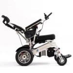 Fold & Travel Manual Recline Lightweight Electric Wheelchair - Image 6