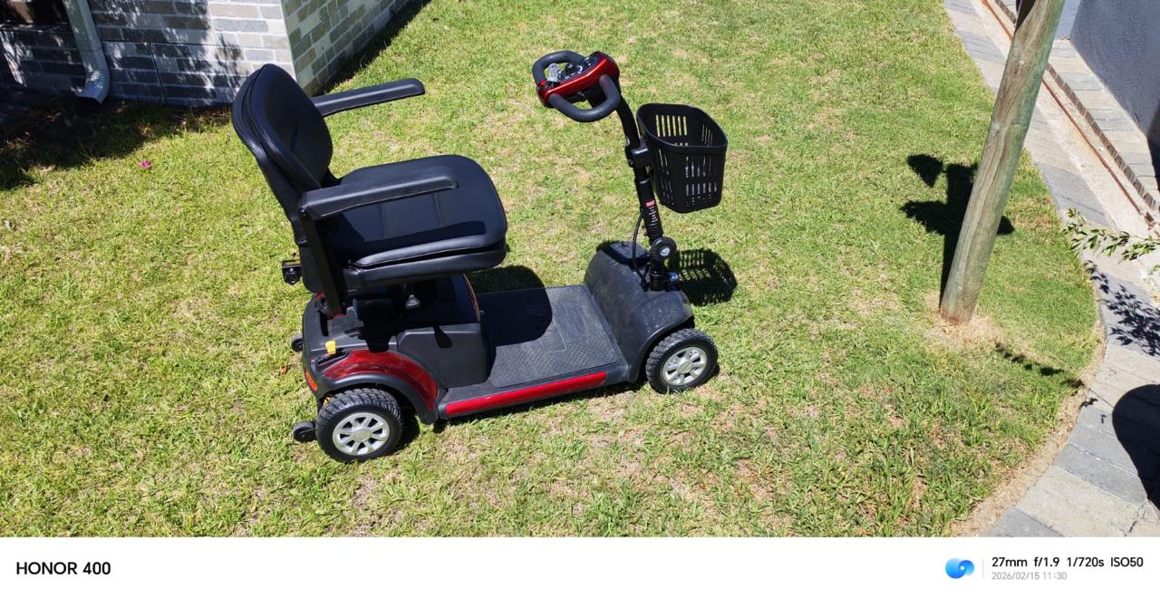 ce0cdcdd-a01a-4a66-a5d5-99839f6fea30-1 4-Wheel Electric Mobility Scooter (Compact Travel Scooter) - Image 1
