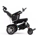 Fold & Travel Manual Recline Lightweight Electric Wheelchair - Image 5