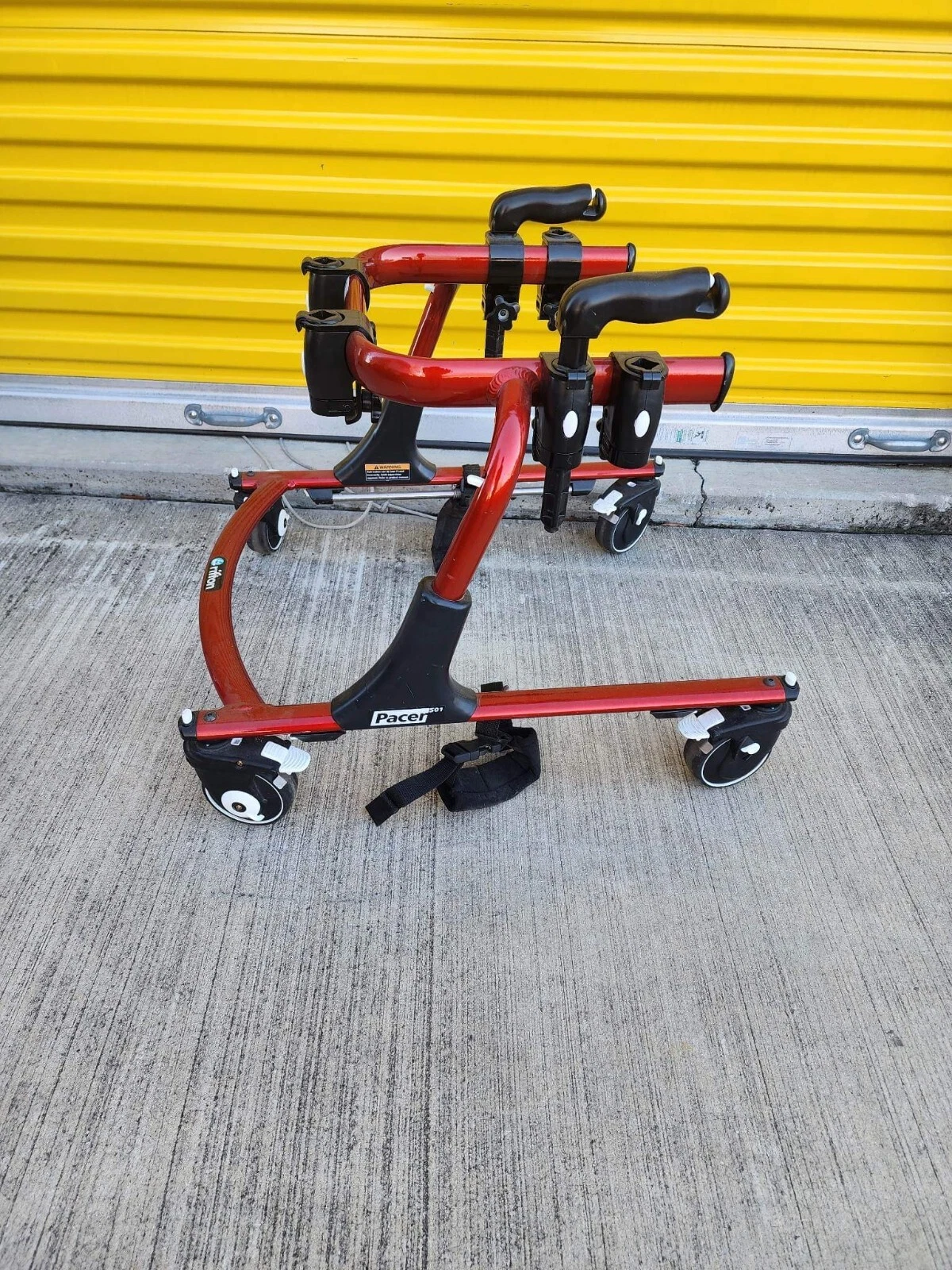 s-l1600-3 Rifton Pacer K501 Small Child Gait Trainer up to 75lbs Made in the USA red - Image 1