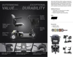 Pride Mobility Go Go ES 2 Black Electric Scooter 250LBS Capacity - Image 2
