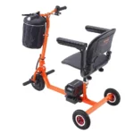 Uimoso Portable 3 Wheel Mobility Scooter for Seniors 12 Mile Range Max 330LBS